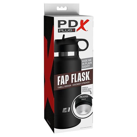 PDX Plus Fap Flask Happy Camper by Pipedream Products - Masturbators and Strokers