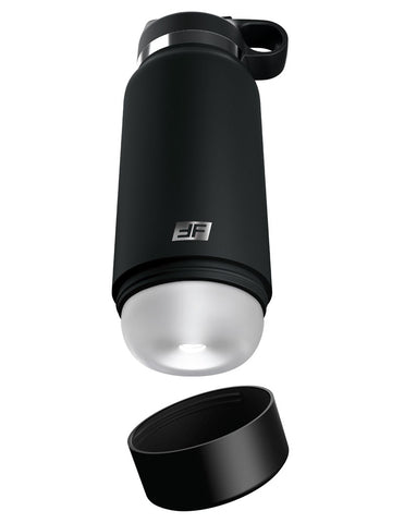 Pipedream Products PDX Plus Fap Flask Happy Camper Frosted Male Stroker - Masturbators and Strokers