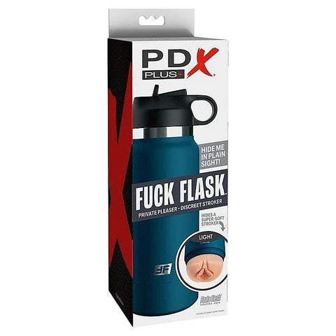 PDX Fuck Flask Private Pleaser Discreet Stroker Bottle - Masturbators and Strokers