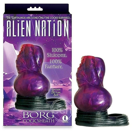 Alien Nation Borg Fantasy Penis Sheath by Icon Brands - Penis Sleeves and Extenders