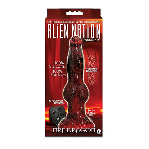 AlienNation Fire Dragon by Icon Brands - Harness Dildos