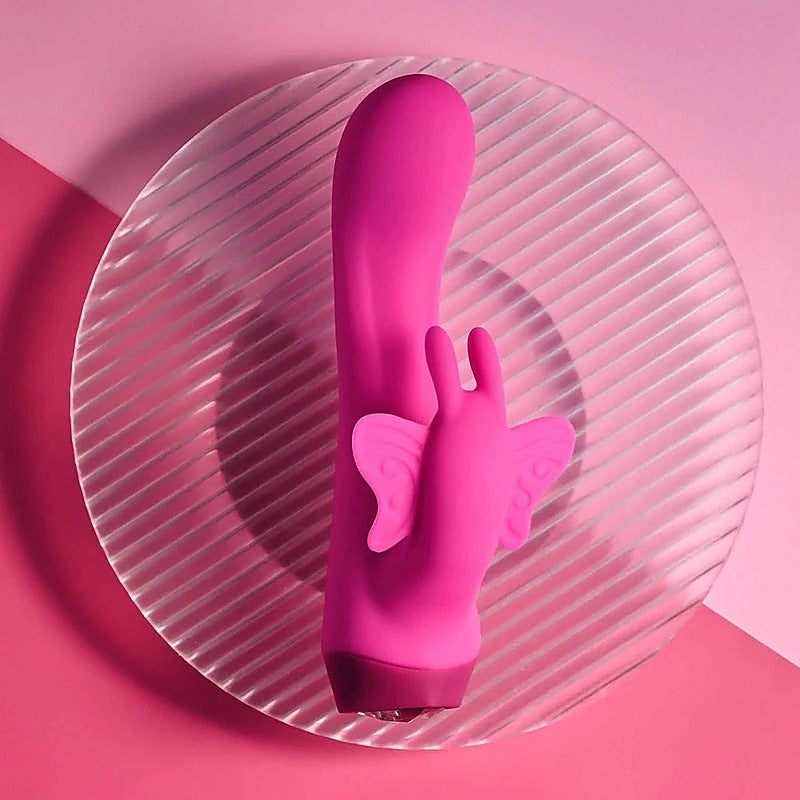 Butterfly Love Rechargeable Vibrator by Evolved - Rabbit Vibrators