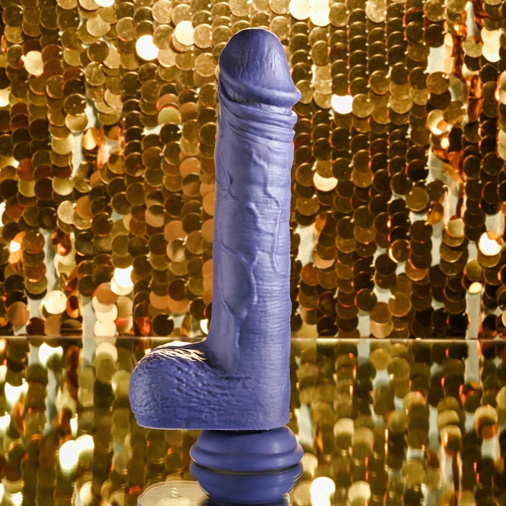 Evolved PLEASURE RIDER Dual Vibration and Thrusting Dong with 8 Modes - - Realistic Dildos