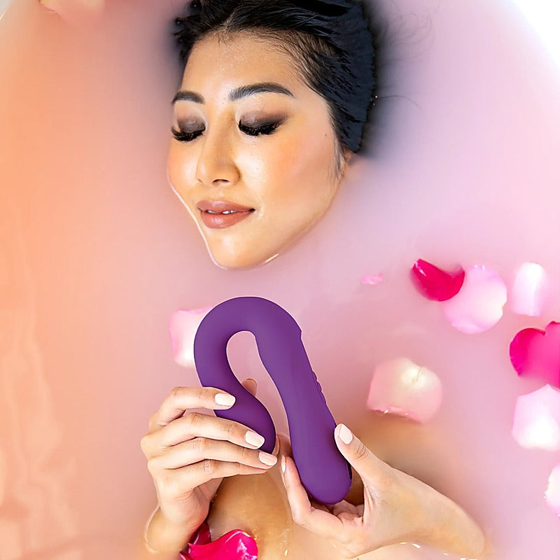 Reflexx Rabbit 1 Dual Silicone Vibrator - Rabbit Vibrators