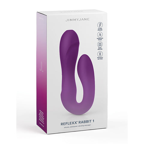 Reflexx Rabbit 1 Dual Silicone Vibrator - Rabbit Vibrators
