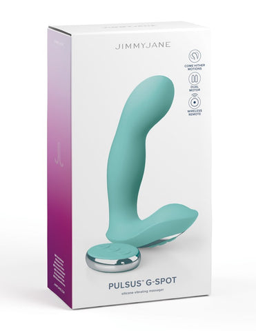 JimmyJane Pulsus Remote G Spot Vibrator with Come Hither Motion Technology - Waterproof Vibrators