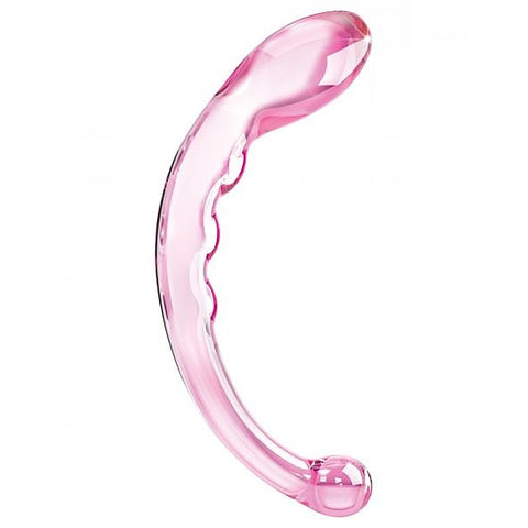 Dillenia Elara G-Spot Glass Dildo by JimmyJane - Realistic Dildos