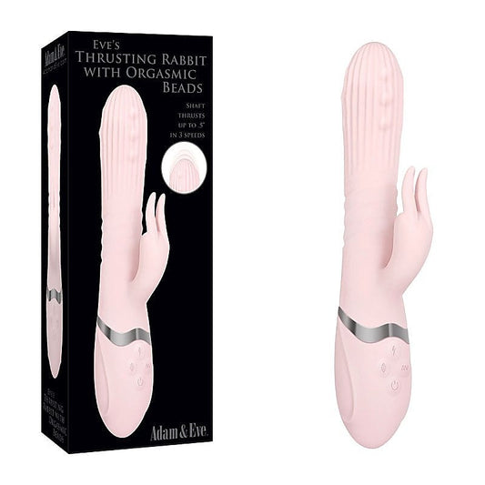 Pleasure-Enhancing Thrusting Vibrator by Adam & Eve Sextoys - Rabbit Vibrators