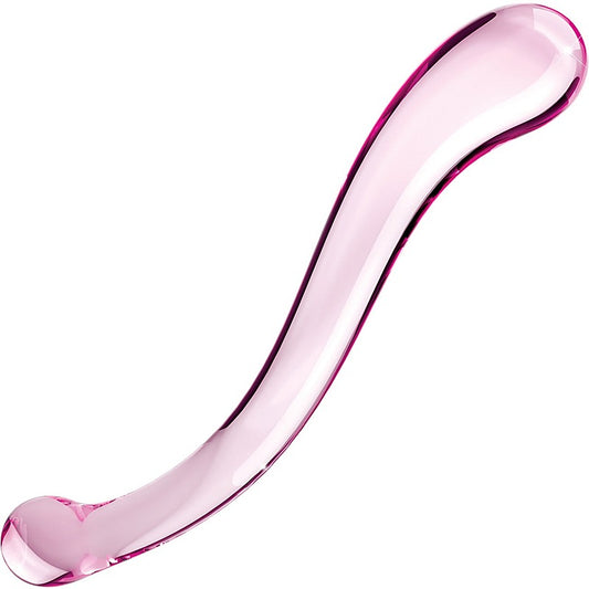 Dillenia Gama Curved Glass G-Spot Dildo by JimmyJane - Realistic Dildos