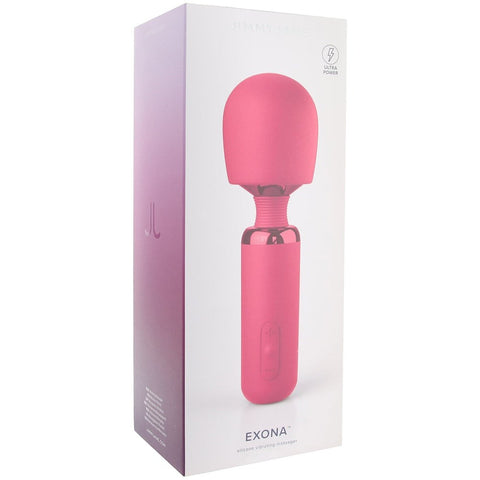 Pipedream Products JimmyJane Exona Rechargeable Body Wand Massager Pink - Personal Massagers