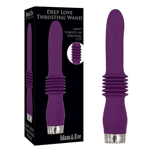 Deep Love Thrusting Pleasure Wand by Adam & Eve - Body Wands
