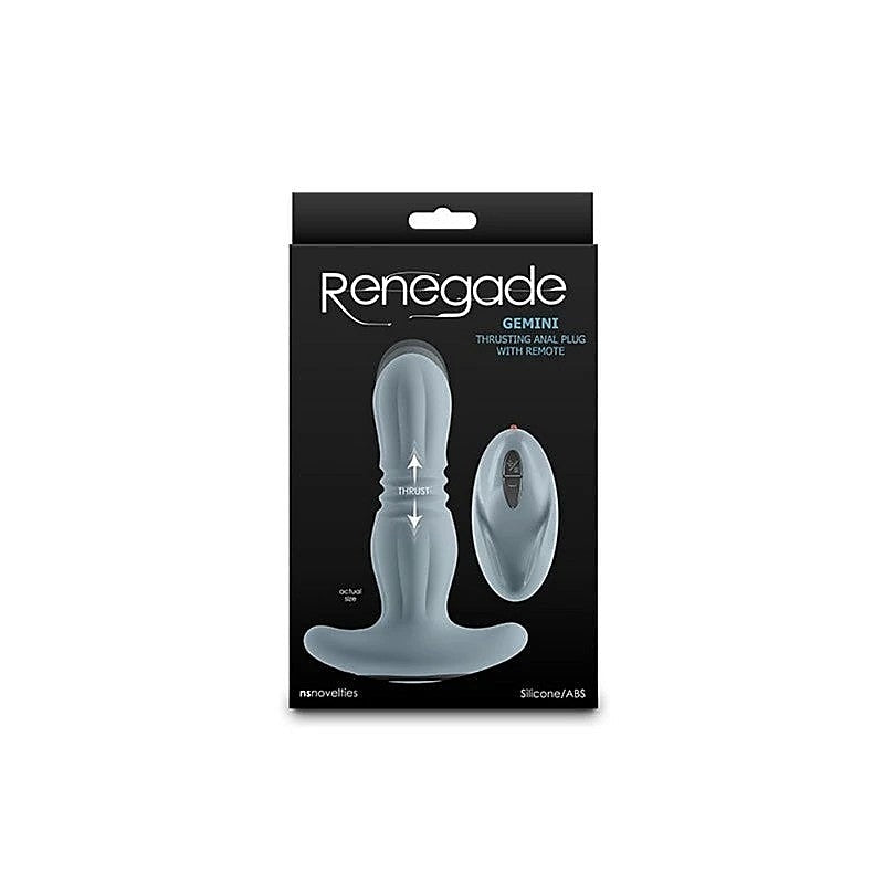 Renegade Gemini Vibrating Butt Plug by NS Novelties - Butt Plugs