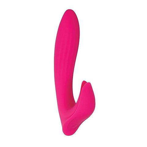Pink Bliss Silicone Vibrator by Adam & Eve - Rabbit Vibrators