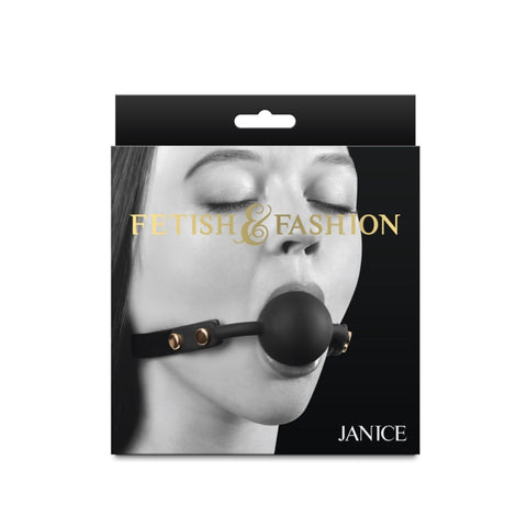 Fetish and Fashion Fetish & Fashion Janice Fetish Mouth Gag Premium Silicone - Bondage Gags and Bits