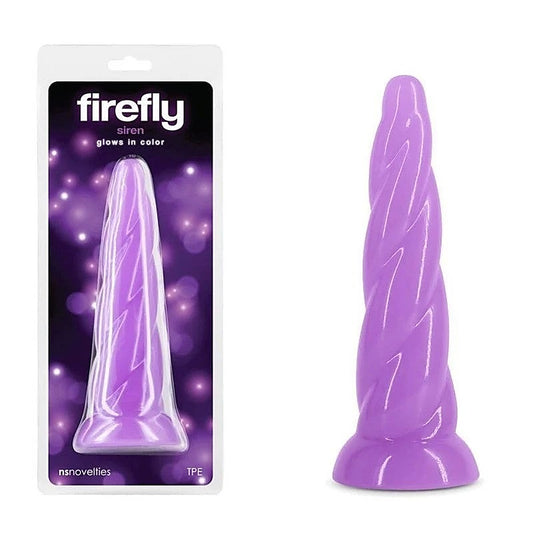 Firefly Siren Glow In Dark 19cm Anal Dildo by NS Novelties - Anal Dildos