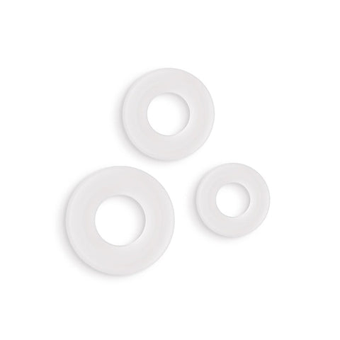 Firefly 3pc Bubble Men's Cock Rings Set by NS Novelties - Cock Rings