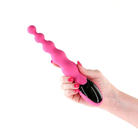 NS Novelties INYA Virtua USB Rechargeable Beaded Vibrator Digital Control - Anal Beads and Balls