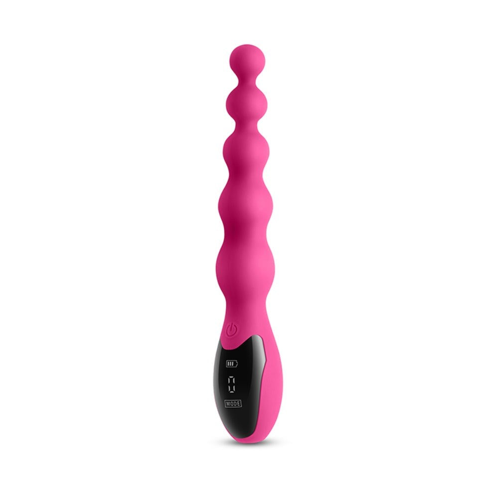 NS Novelties INYA Virtua USB Rechargeable Beaded Vibrator Digital Control - - Anal Beads and Balls