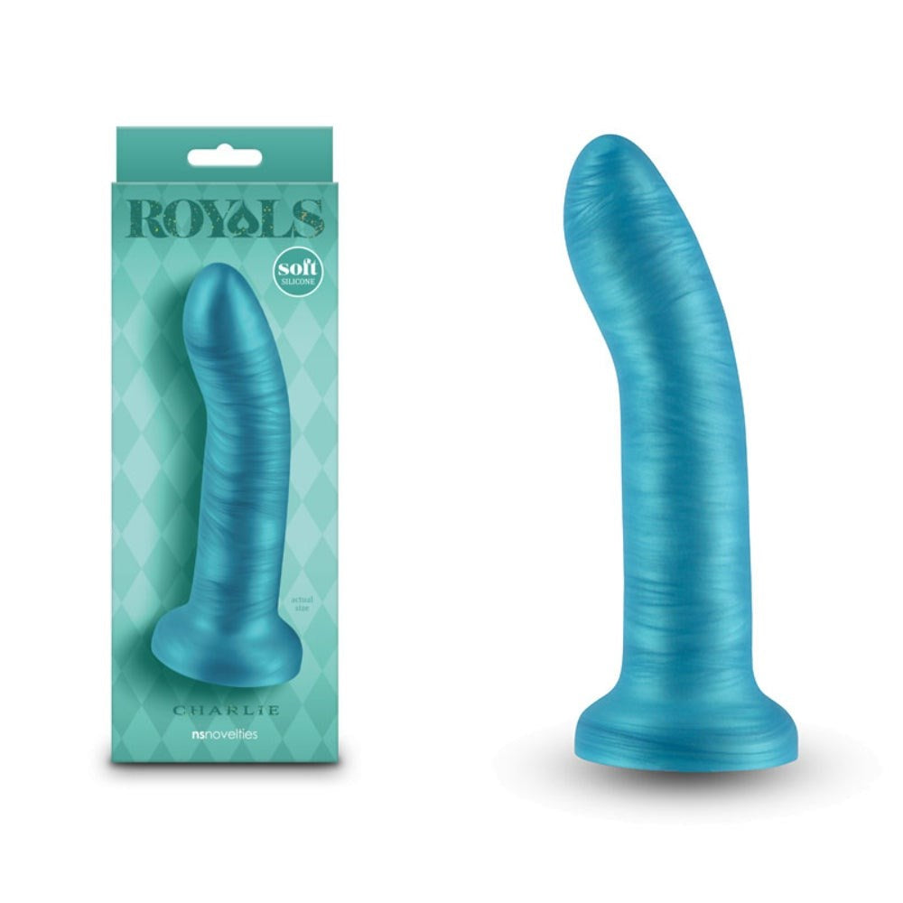 NS Novelties Opulent Pleasure 6 Charlie Metallic Realistic Dildo - - Realistic Dildos