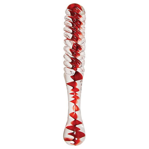 Sweetheart Swirl by Adam & Eve - Glass Sex Toys