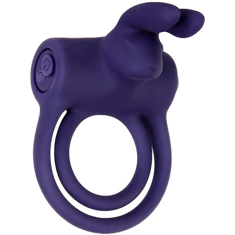 Silicone Rechargeable Pleasure Ring by Adam & Eve Sextoys - Vibrating Cock Rings