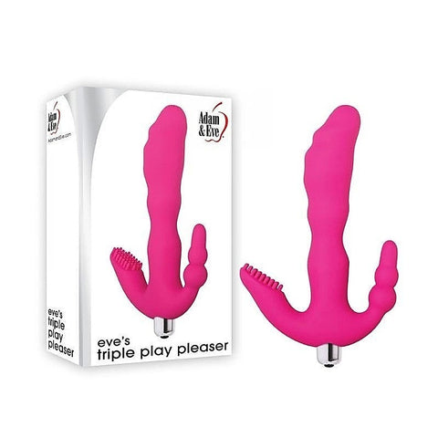 Triple Play Pleaser by Adam & Eve - G-Spot Vibrators