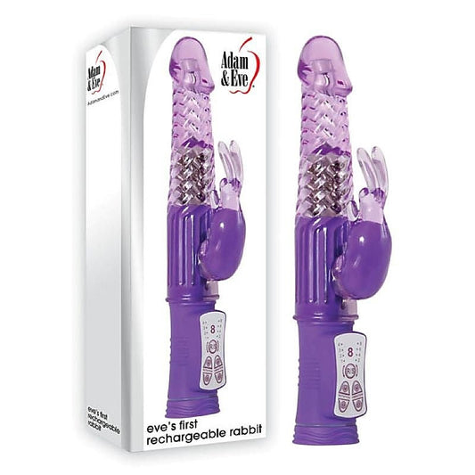 Eve's First Rechargeable Rabbit by Adam & Eve - Rabbit Vibrators