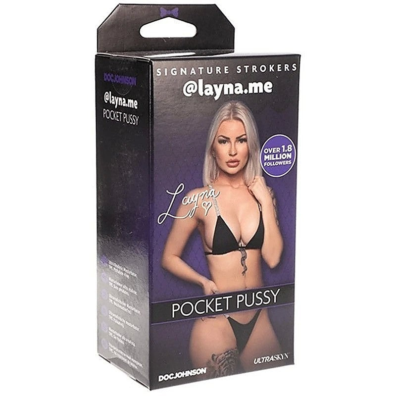 UltraSkyn Layna Pocket Pussy by Doc Johnson - Masturbators and Strokers