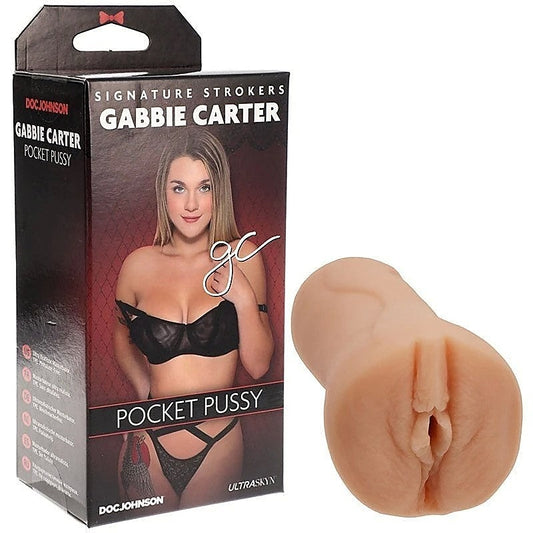 Gabbie Carter UltraSkyn Pocket Pussy by Doc Johnson - Masturbators and Strokers
