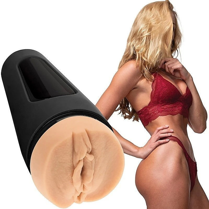 Leo of Leolulu UltraSkyn Pocket Pussy by Doc Johnson - Masturbators and Strokers