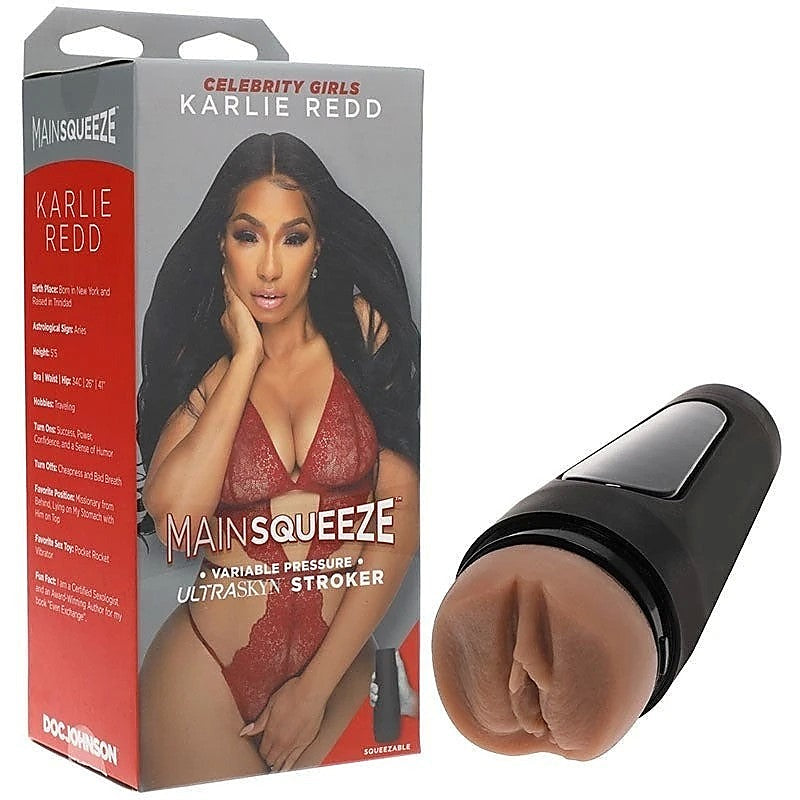 Main Squeeze Karlie Redd Pussy by Doc Johnson - Masturbators and Strokers