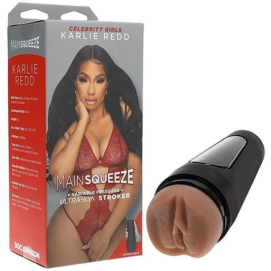 Main Squeeze Karlie Redd Pussy by Doc Johnson - Masturbators and Strokers