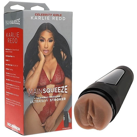 Main Squeeze Karlie Redd Pussy by Doc Johnson - Masturbators and Strokers