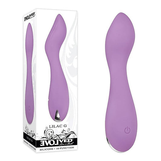 Lilac G Curved G Spot Massager by Evolved - G-Spot Vibrators