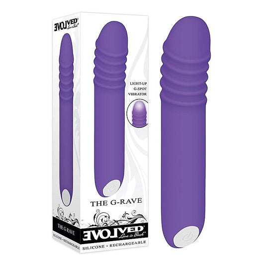G-Rave G spot Vibrating Massager by Evolved - G-Spot Vibrators