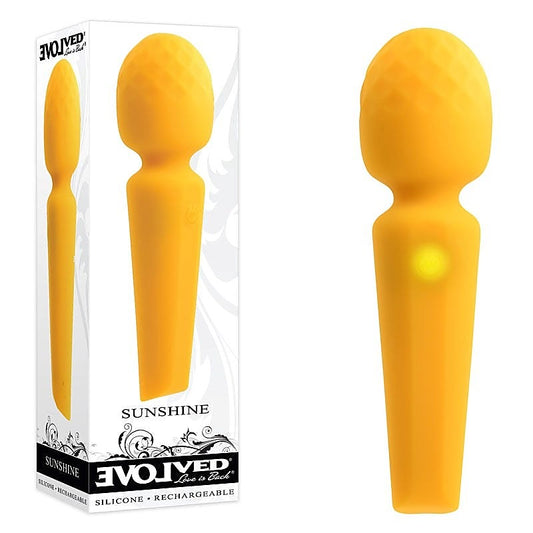 Rechargeable Sunshine Massage Wand by Evolved - Body Wands