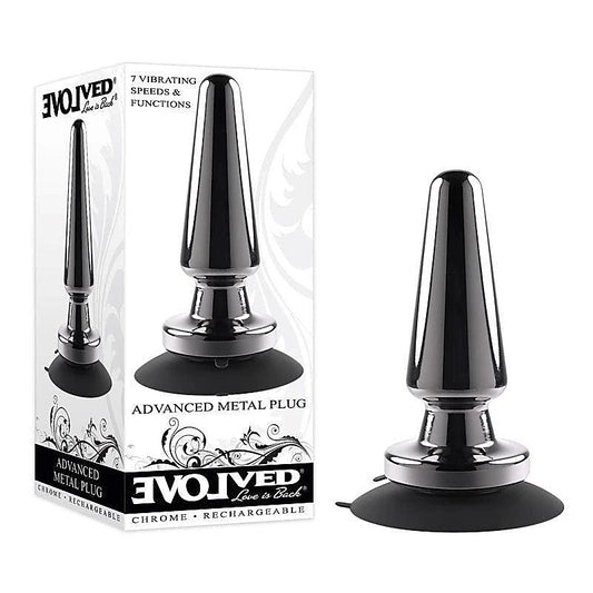 Advanced Metal Plug Stainless Steel Luxury by Evolved - Butt Plugs