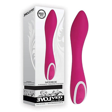 Premium Monroe Silicone Cock Ring by Evolved - G-Spot Vibrators
