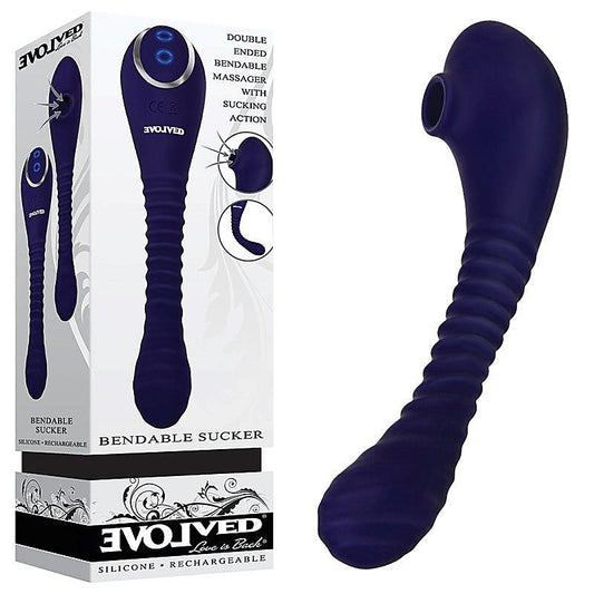 Bendable Clitoral Sucker by Evolved - Clit Ticklers and Pulsators