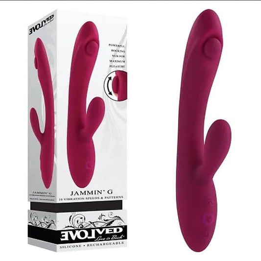 Jammin' G-Spot Massager by Evolved - Rabbit Vibrators