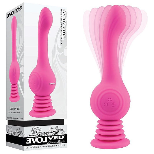 Gyro Vibe 10 Functions Gyrating Massager by Evolved - G-Spot Vibrators
