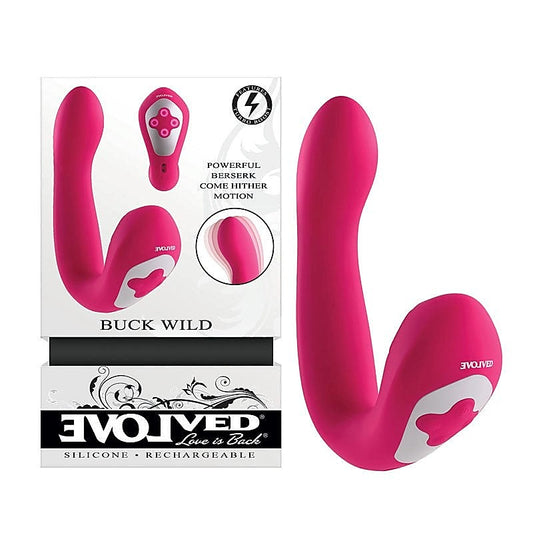 Buck Wild Flicking Vibrator by Evolved - G-Spot Vibrators
