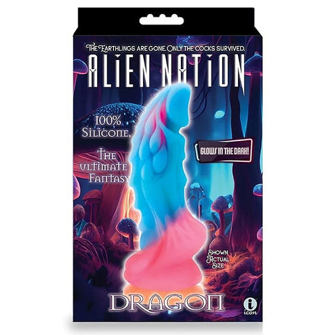 Glow Dragon by Icon Brands - Realistic Dildos