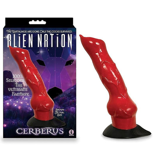 Cerberus Harness-Compatible Vibrator by Icon Brands - Non-Realistic Dildos