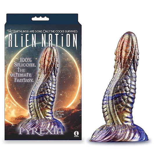 Alien Nation Pyrexia Fantasy Dong by Icon Brands - Non-Realistic Dildos