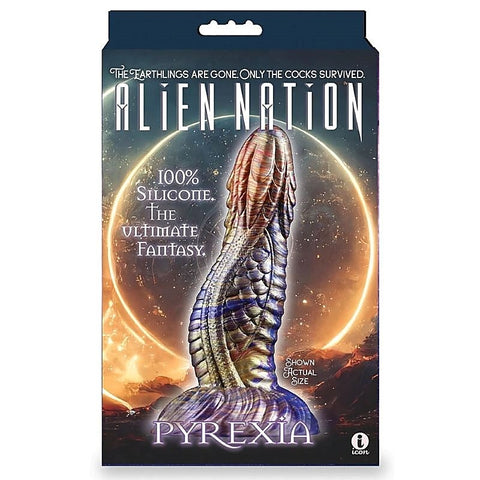 Alien Nation Pyrexia Fantasy Dong by Icon Brands - Non-Realistic Dildos