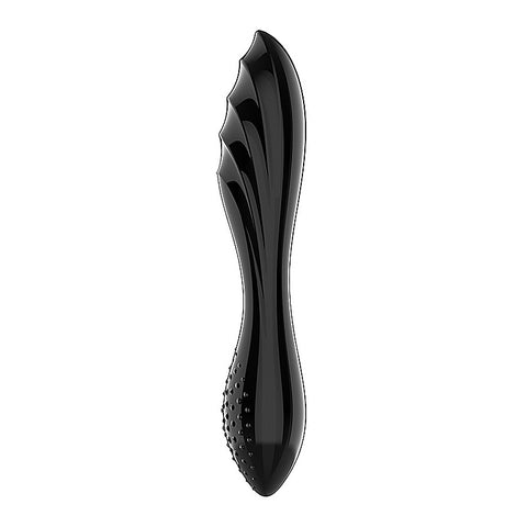 Dazzling Crystal 1 G Spot Glass Dildo by Satisfyer - Glass Sex Toys