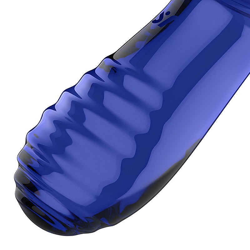 Double Crystal Anal and Vaginal Glass Dildo by Satisfyer - Remote Control Vibrators