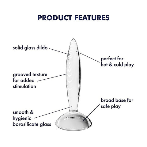 Sparkling Crystal Glass Butt Plug by Satisfyer - Glass Sex Toys