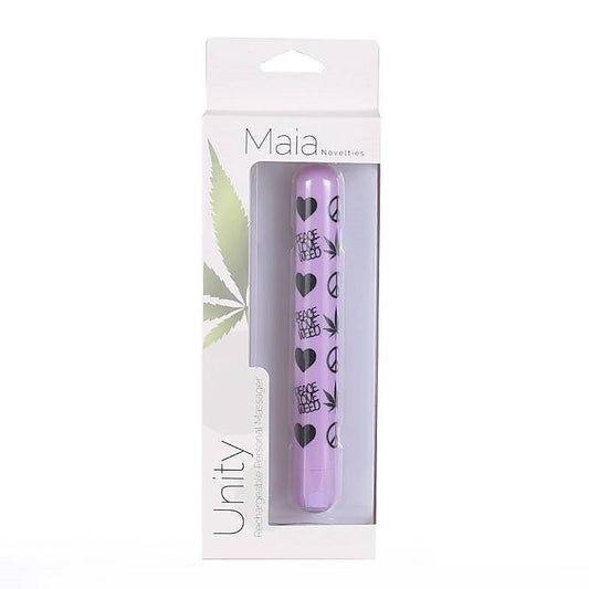 Maia Unity XL Peace Print by Maia Toys - Bullet Vibrators